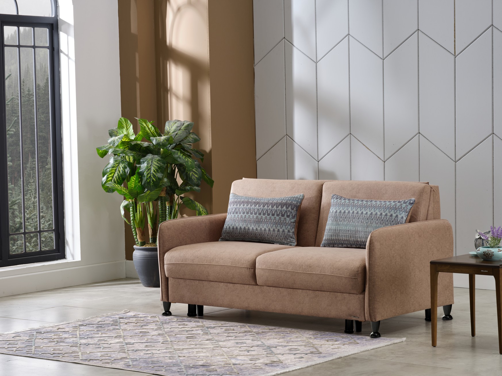 BELLONA ספה נפתחת למיטה דגם 160 EFES MAX7620